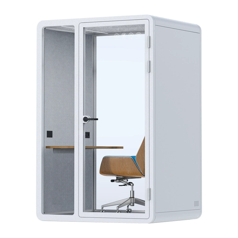 Indoor Mobile Soundproof Booth – Office Phone Booth Noise Isolation Acoustic Studio Room