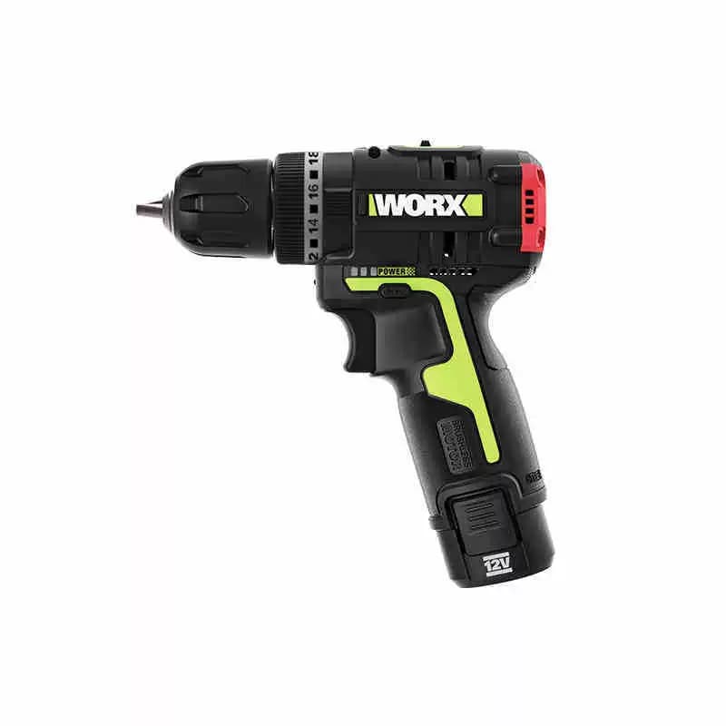 Wicker WU130X Brushless Electric Drill & Rechargeable Screwdriver (130pcs Set)