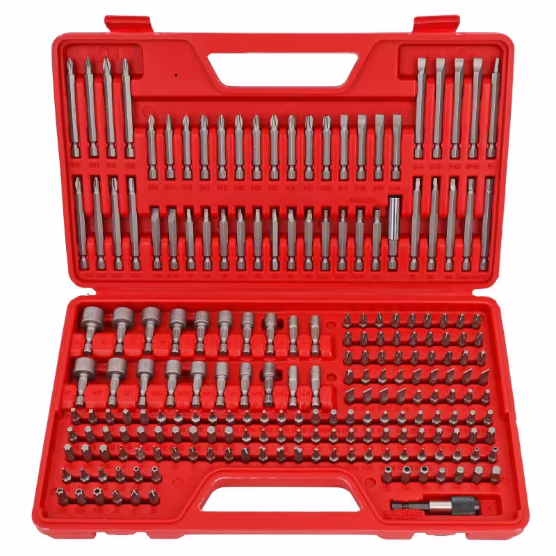 Multi-Purpose Screwdriver Set – Cross, Hex, Torx & Triangle Repair Tool Kit with Toolbox