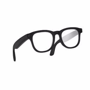 AI smart glasses G2 with camera and real-time translation black