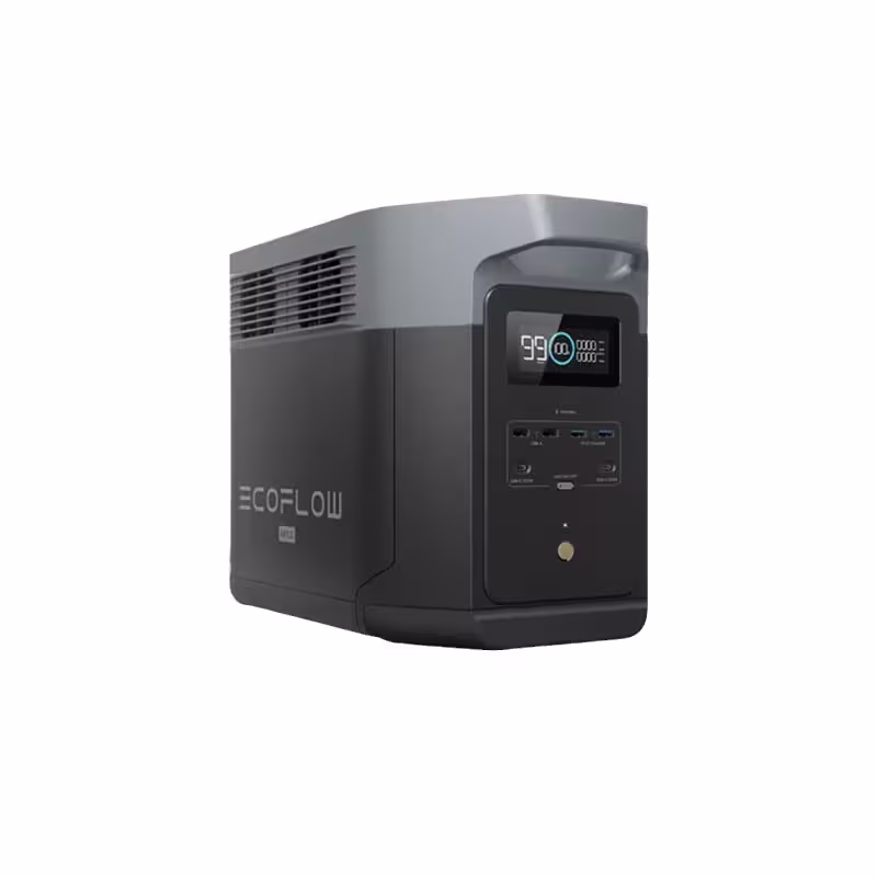 EcoFlow DELTA 2 Max 2400W | 2048Wh LFP Solar Generator | RV & Home Backup