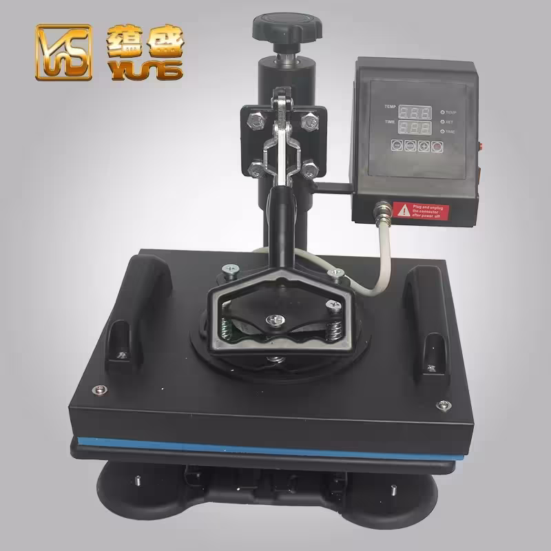 printed t-shirt using heat press machine sublimation printing result